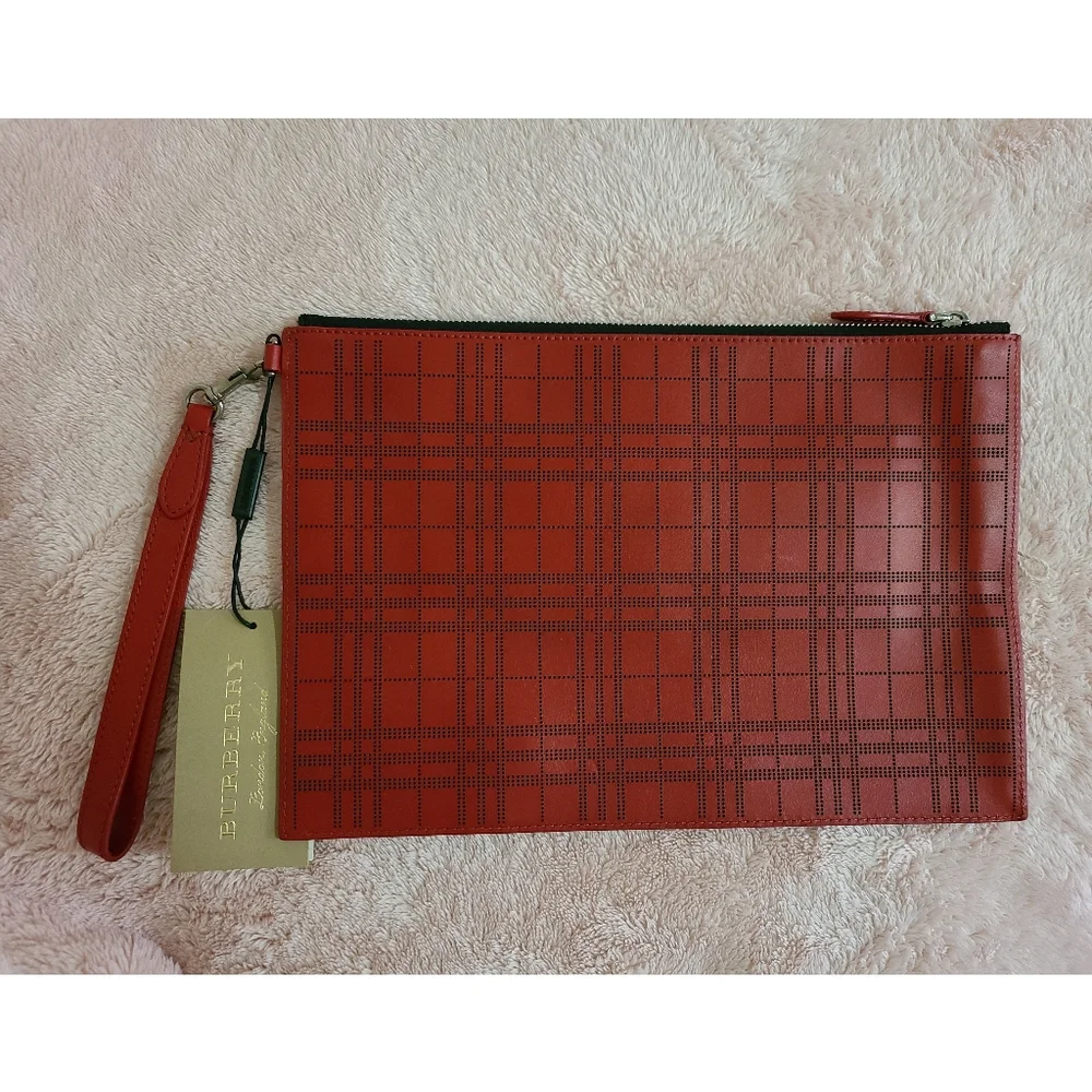Authentic New Burberry Wristlet